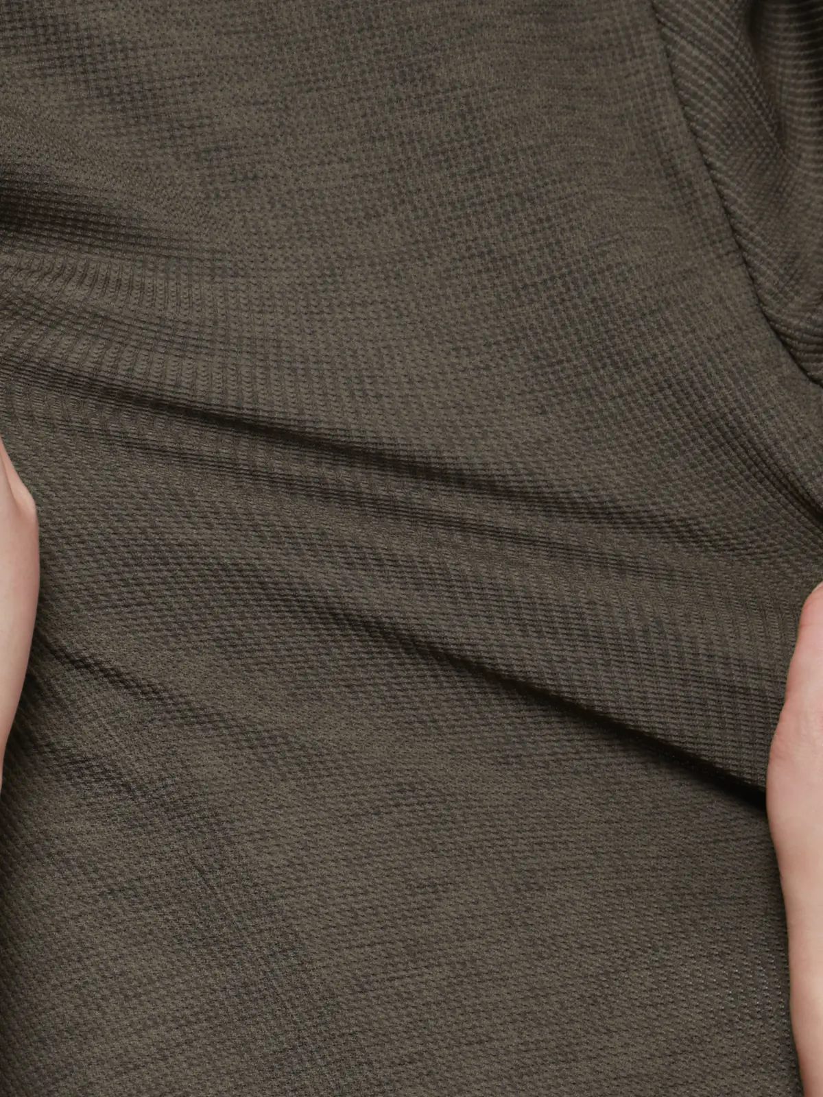 ダブルブレストジャケット／ウォッシャブル／ストレッチ／吸水速乾／RIRANCHA／織柄／CR05 ブラウン S