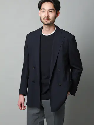 春夏／ダブルブレストジャケット