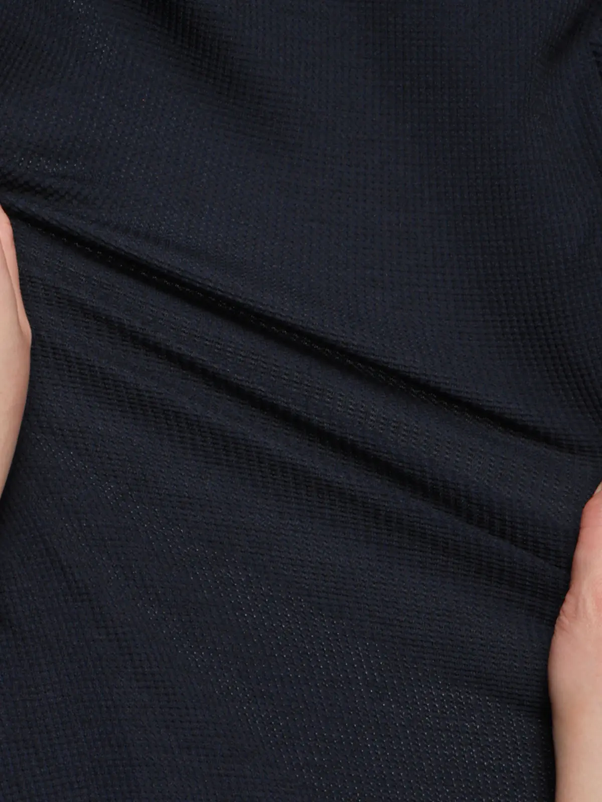 ダブルブレストジャケット/ウォッシャブル/ストレッチ/吸水速乾/RIRANCHA/織柄/CR05 ネイビー S