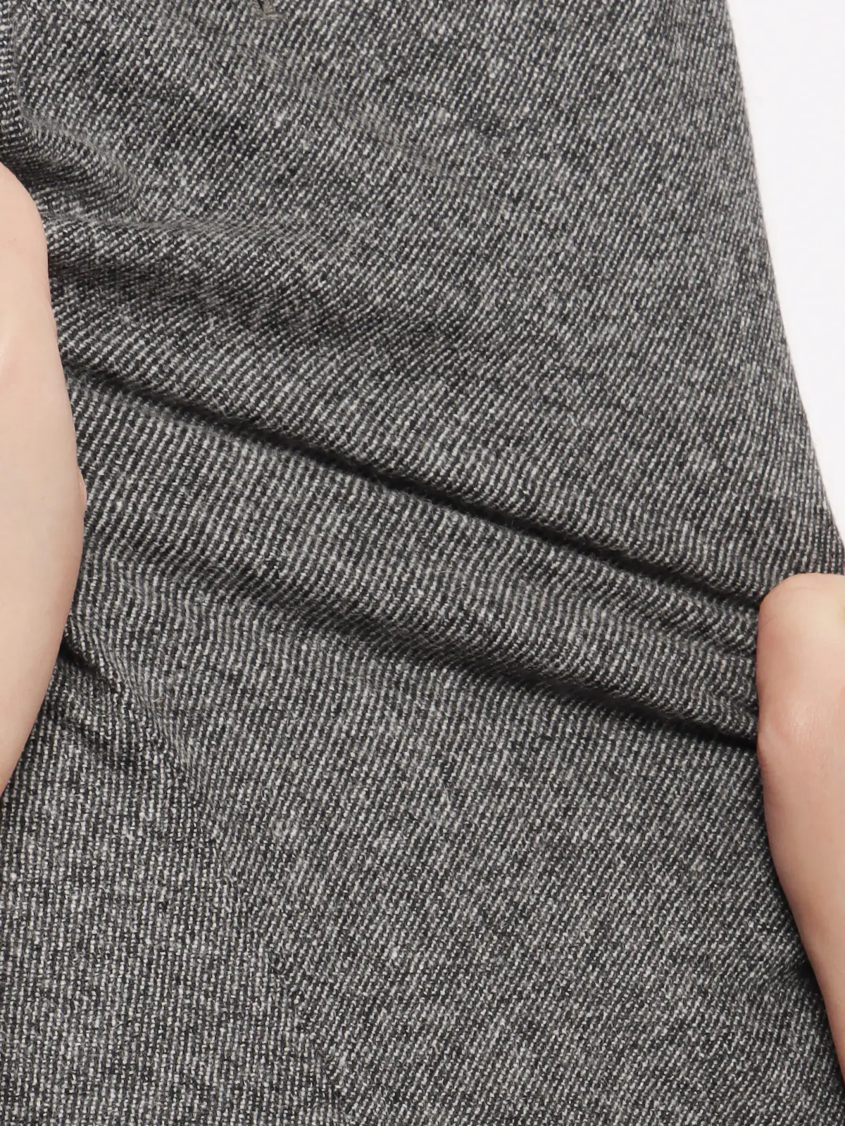 ジャケット／尾州／ウールカシミヤブレンド／ツイル／CR02 グレー SS