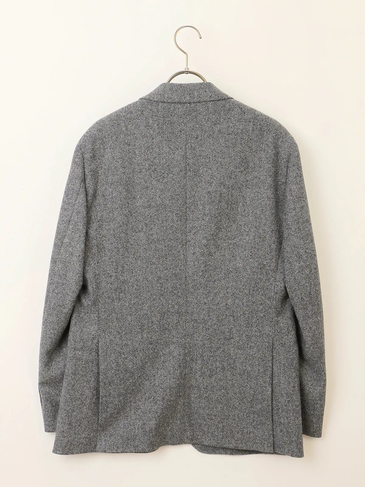 ジャケット／尾州／ウールカシミヤブレンド／ツイル／CR02 グレー SS