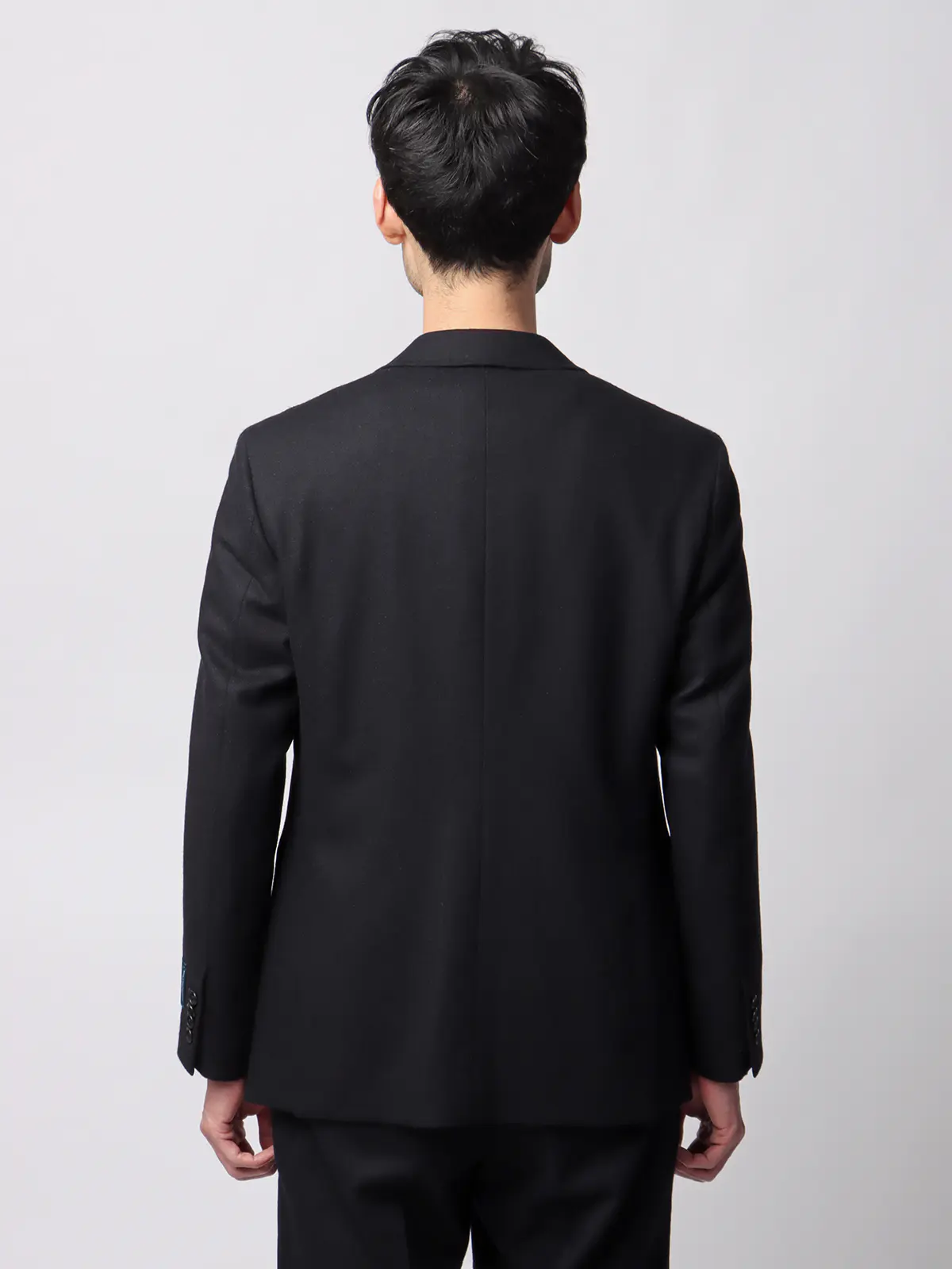 ジャケット／尾州／ウールカシミヤブレンド／ツイル／CR02 ネイビー SS