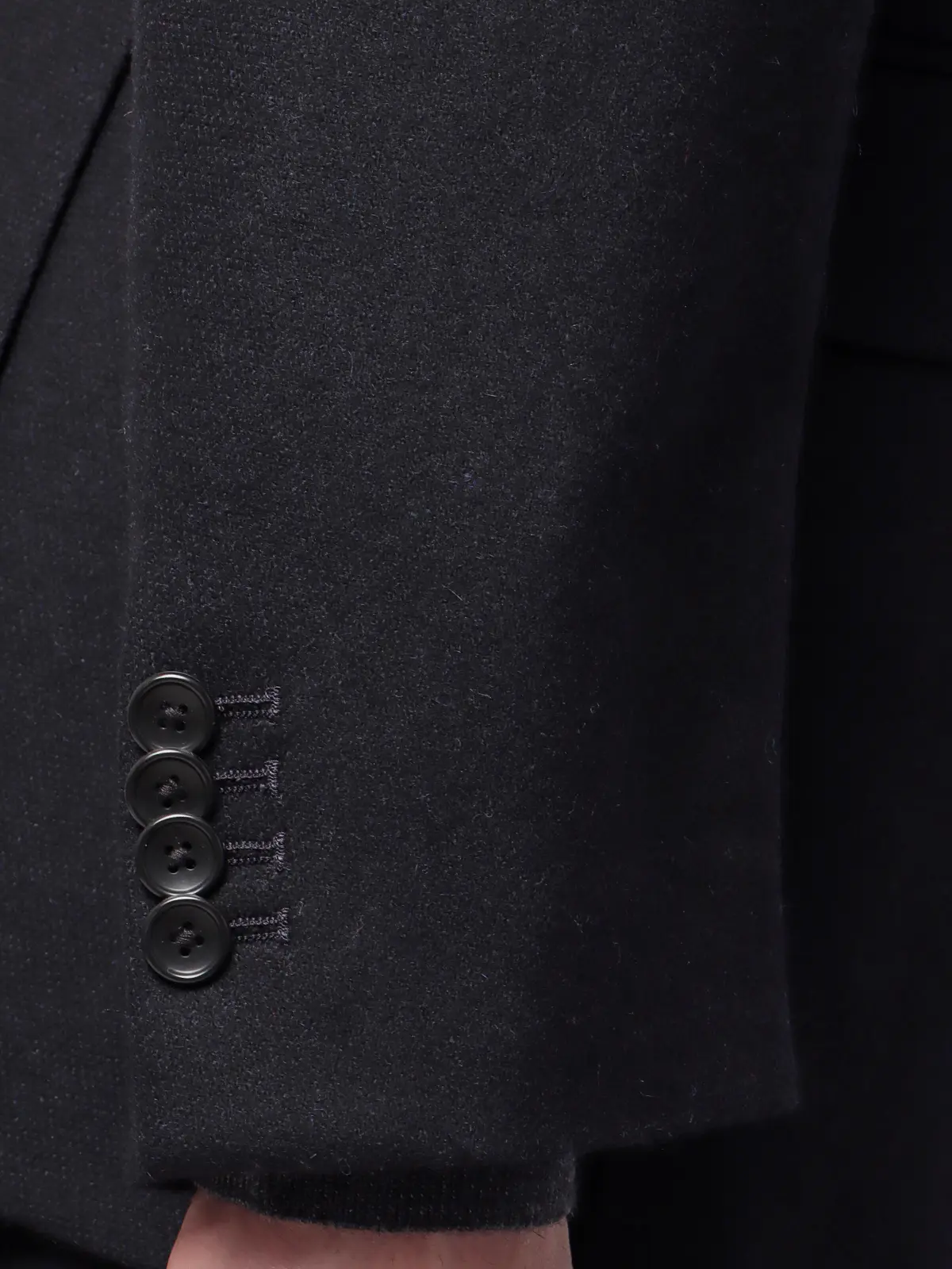 ジャケット／尾州／ウールカシミヤブレンド／ツイル／CR02 ネイビー SS