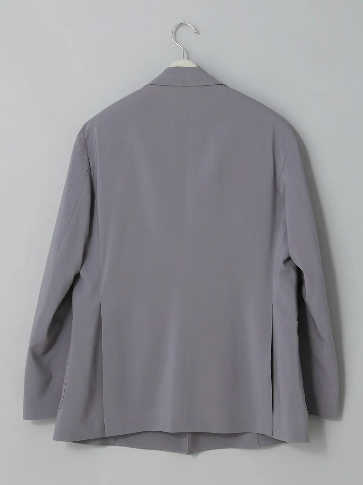 GOOVI／ダブルブレストジャケット／SUPER100'sウールトロピカル／無地 パープル 0