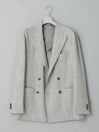 春夏／GOOVI／ダブルブレストジャケット