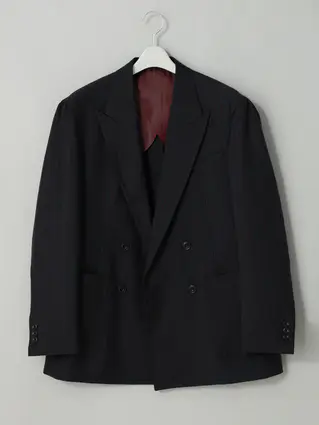 通年／GOOVI／ダブルブレストジャケット