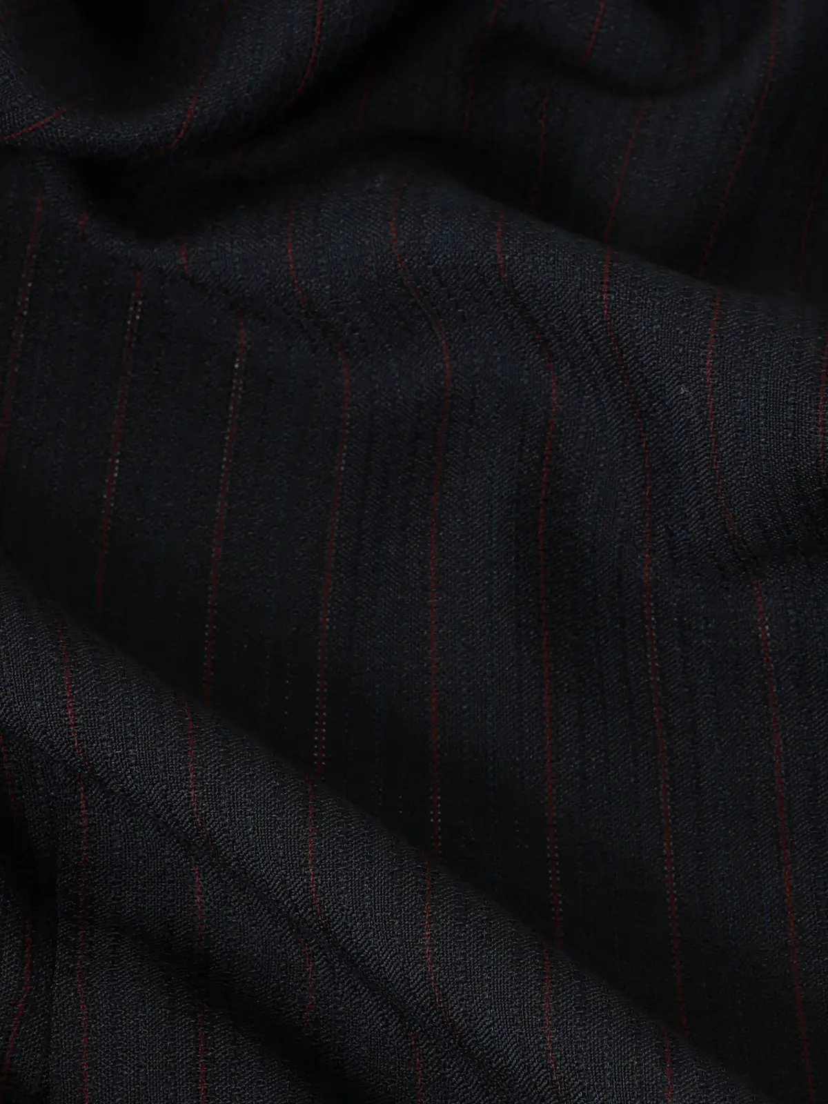 GOOVI／ダブルブレストジャケット／ウールモヘア／カラーストライプ ネイビー 1