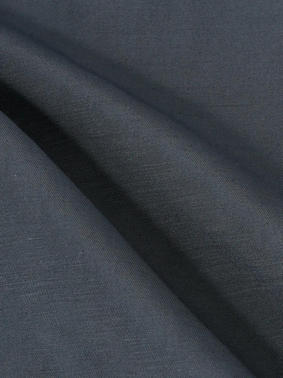 GOOVI／ダブルブレストジャケット／ナイロンリネン／ヴィンテージギャバジン／無地 ブルー 0