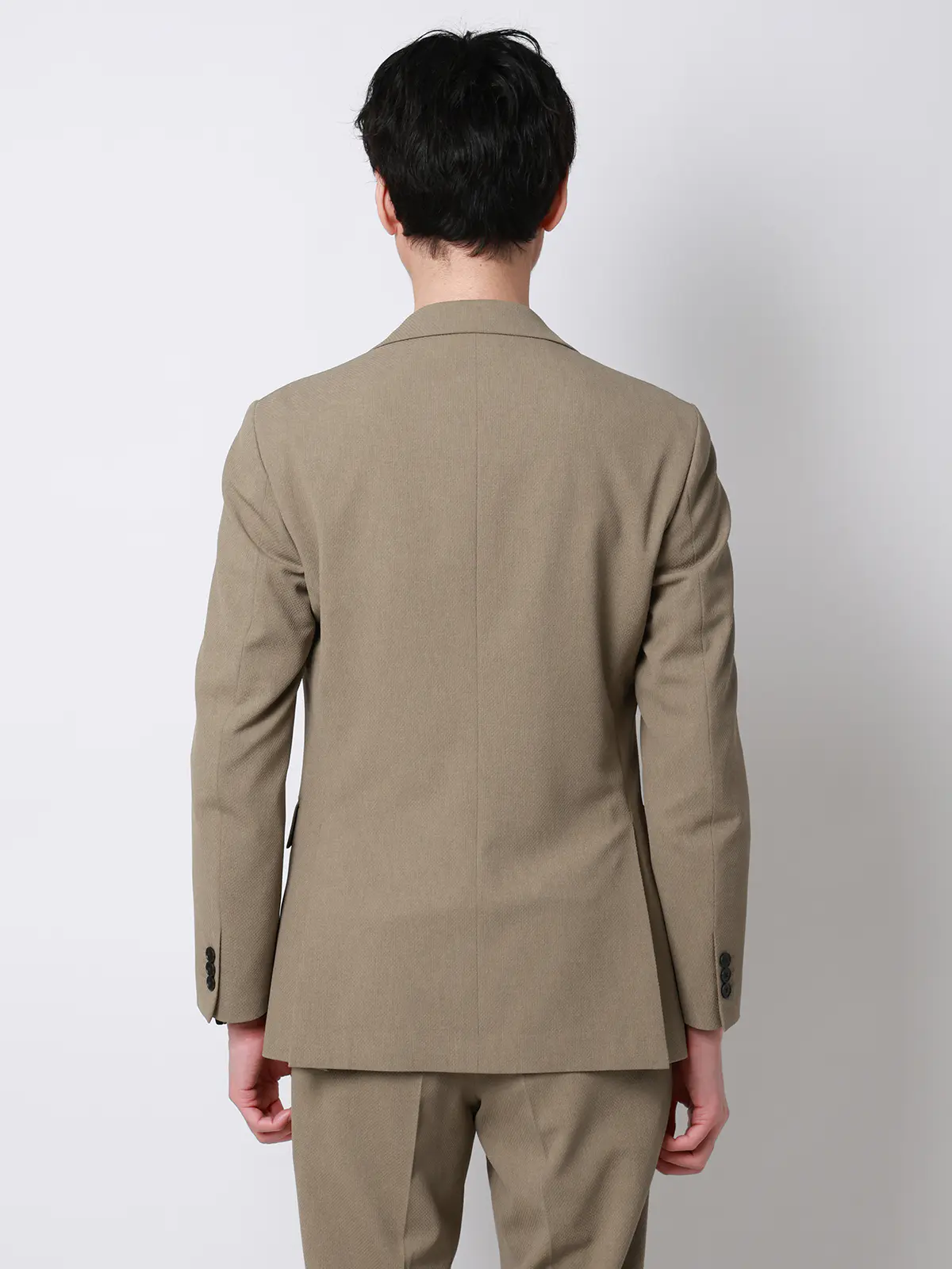 最高ジャケット／ウォッシャブル／ストレッチ／リネンライクポリエステル／CH28 ベージュ S