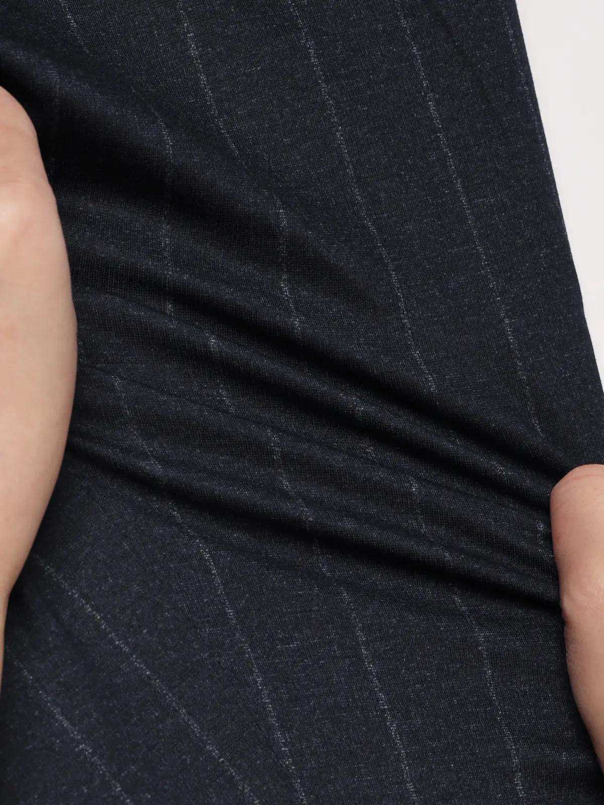 SMACTIVE/ジャケット/ウォッシャブル/ストレッチ/TRジャージー/ストライプ/SL02 ネイビー SS