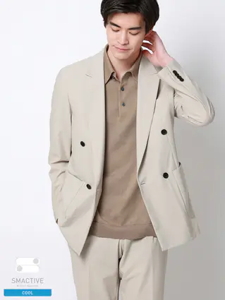 春夏／ダブルブレストジャケット