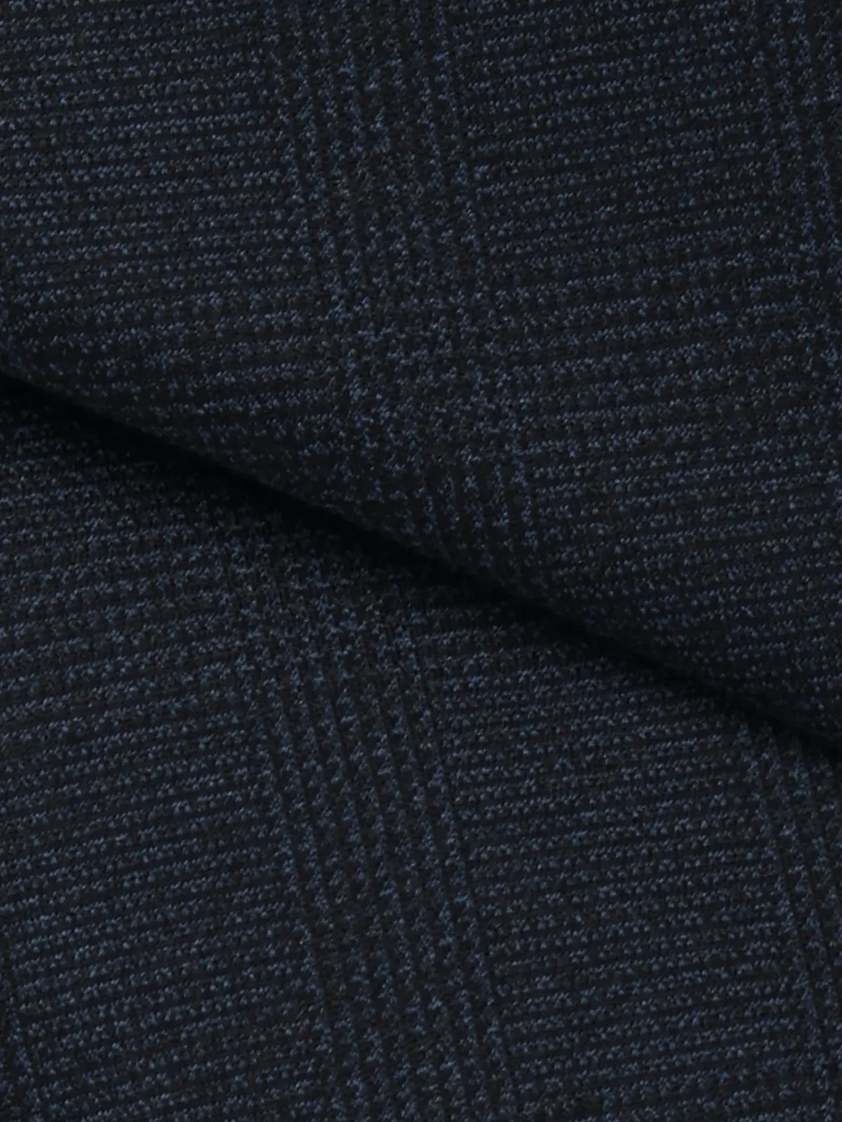 ジャケット／ストレッチ／ハイツイストジャージー／グレンチェック／CR03 ネイビー S