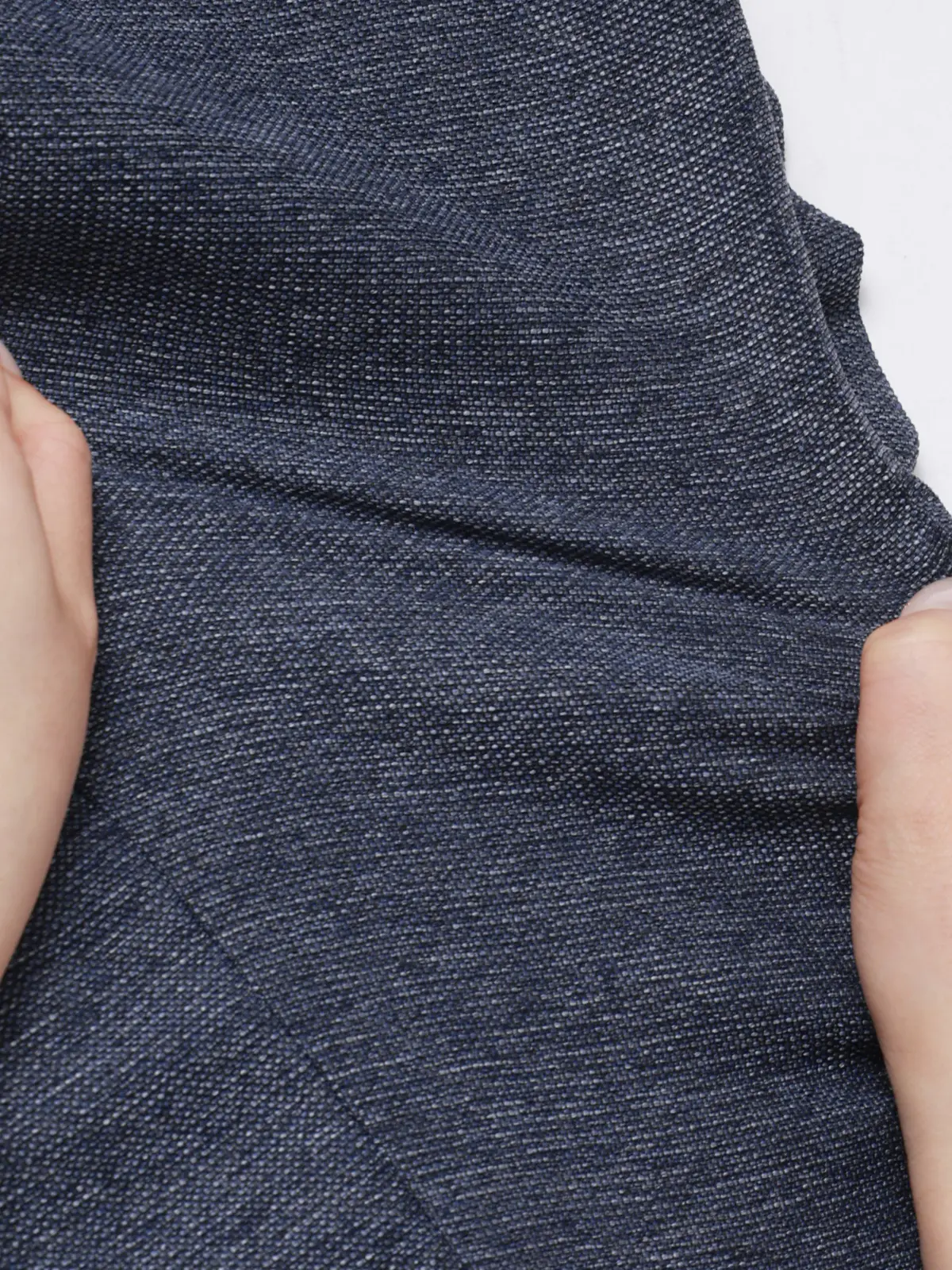 涼しい最高ジャケット／ウォッシャブル／ストレッチ／からみ織り／織柄／CH28 ブルー S