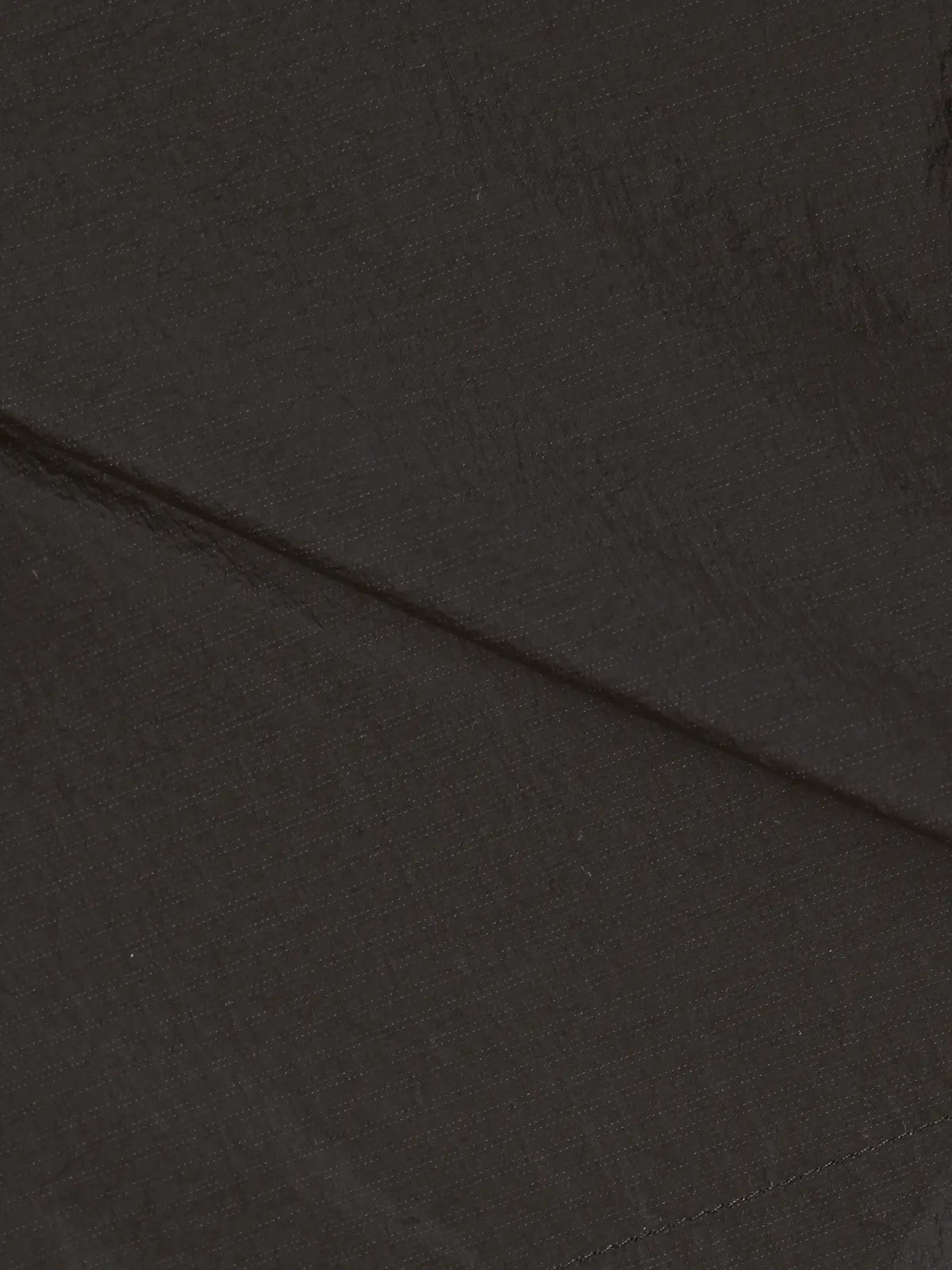 FLAT/Vカラーアウター/ウォッシャブル/UVカット/軽量/ナイロンワッシャー/無地 ブラック M