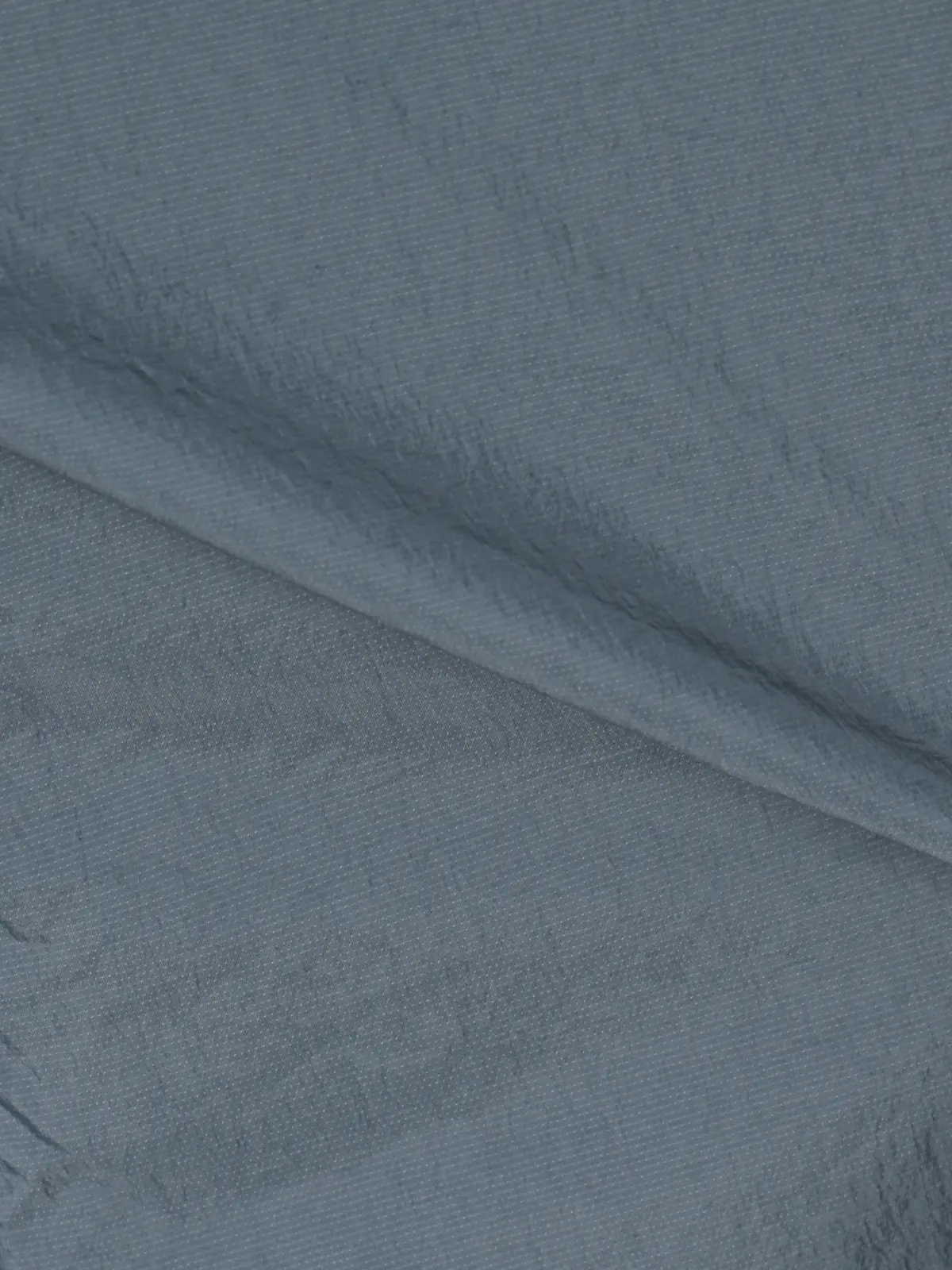 FLAT／フードアウター／ウォッシャブル／UVカット／軽量／ナイロンワッシャー／無地 ブルー M