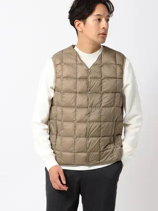 秋冬／TAION／インナーダウンベスト