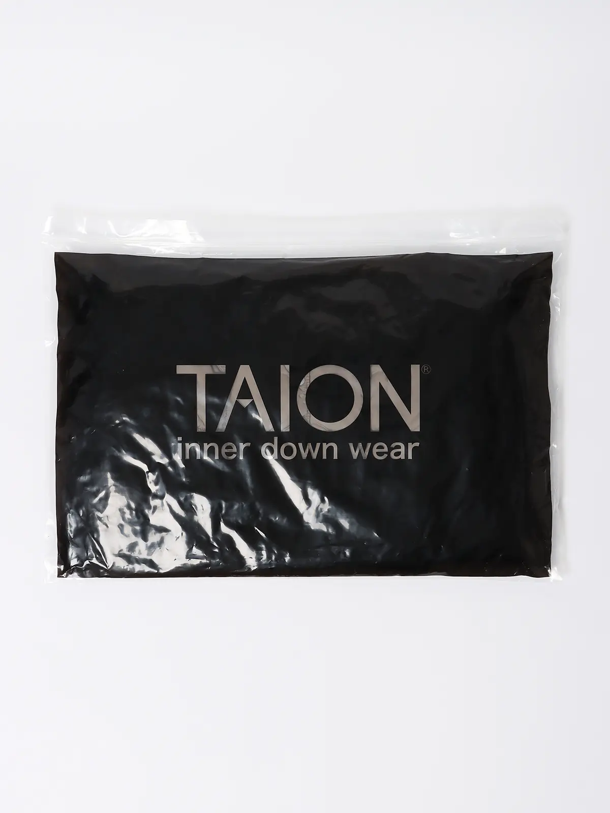 インナーダウンベスト／TAION／ナイロン ベージュ S