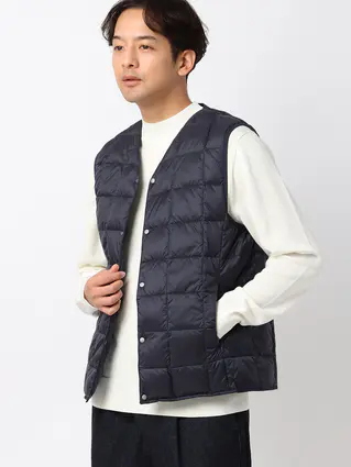 秋冬／TAION／インナーダウンベスト
