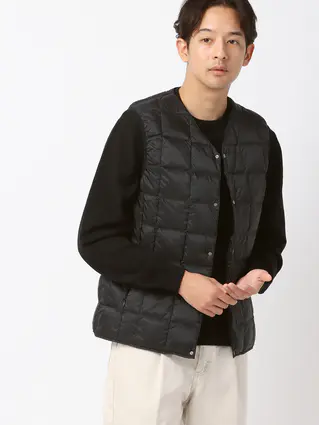秋冬／TAION／インナーダウンベスト