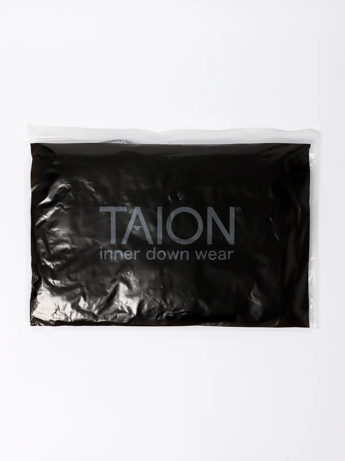 インナーダウンベスト／TAION／ナイロン ブラック S