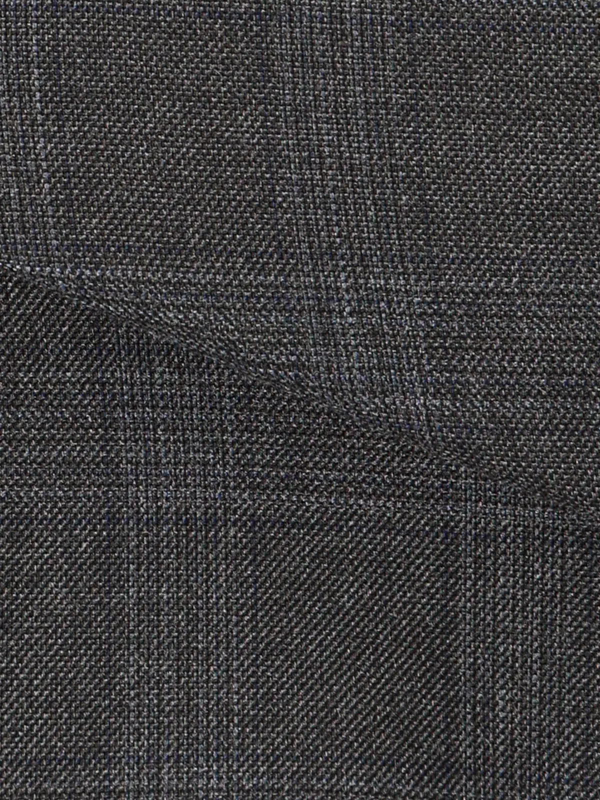 ワイドパンツ/ウォッシャブル/ストレッチ/WOOLISH/グレンチェック グレー 34(5号)