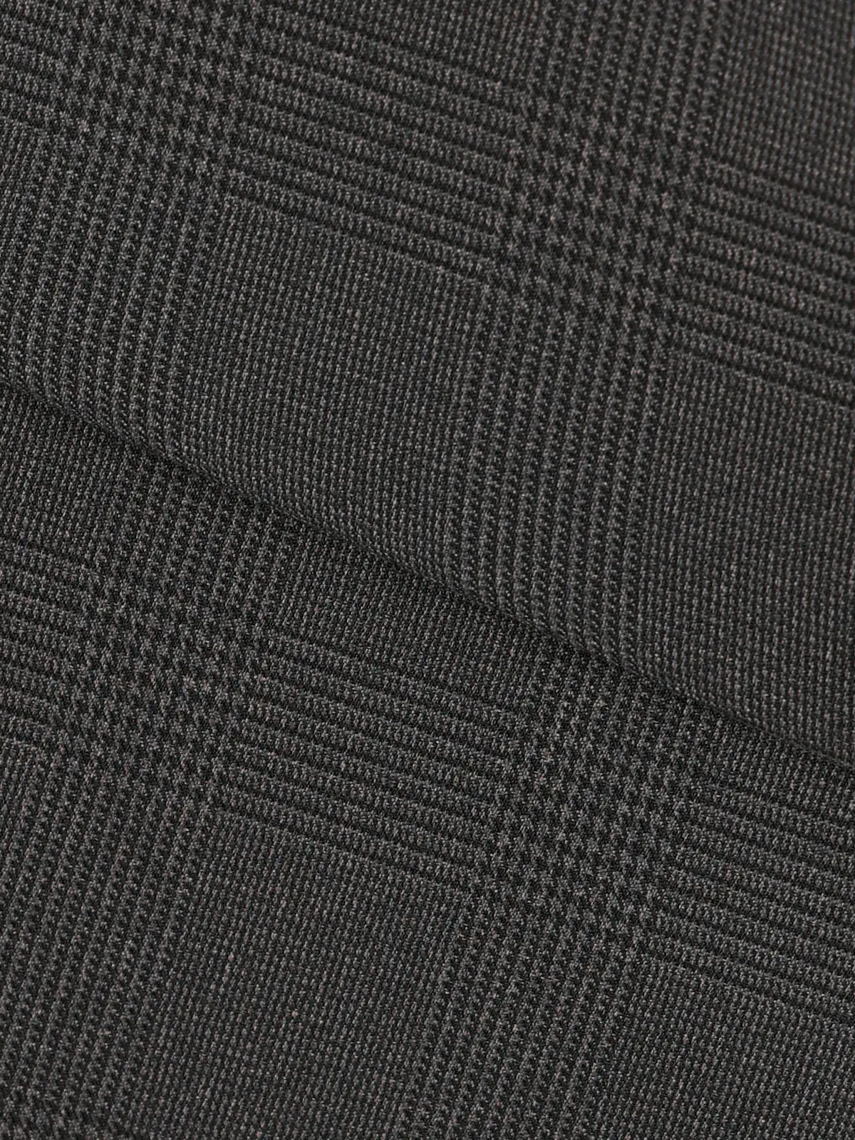 ワイドパンツ/ウォッシャブル/ストレッチ/グレンチェック/Suit Buffet グレー 36(7号)
