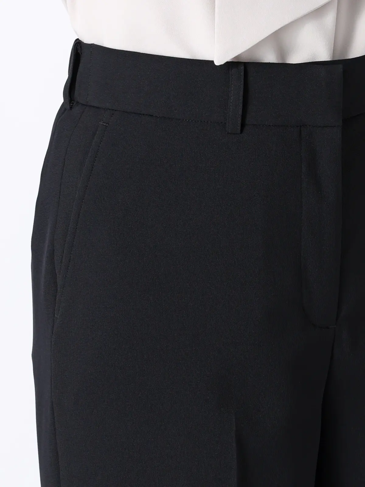 涼しいスーツ／ワイドパンツ／ウォッシャブル／ストレッチ／高通気／軽量／無地 ネイビー 36(7号）