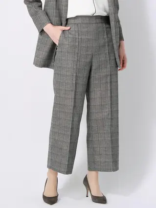 訳アリ商品／ワイドストレートパンツ