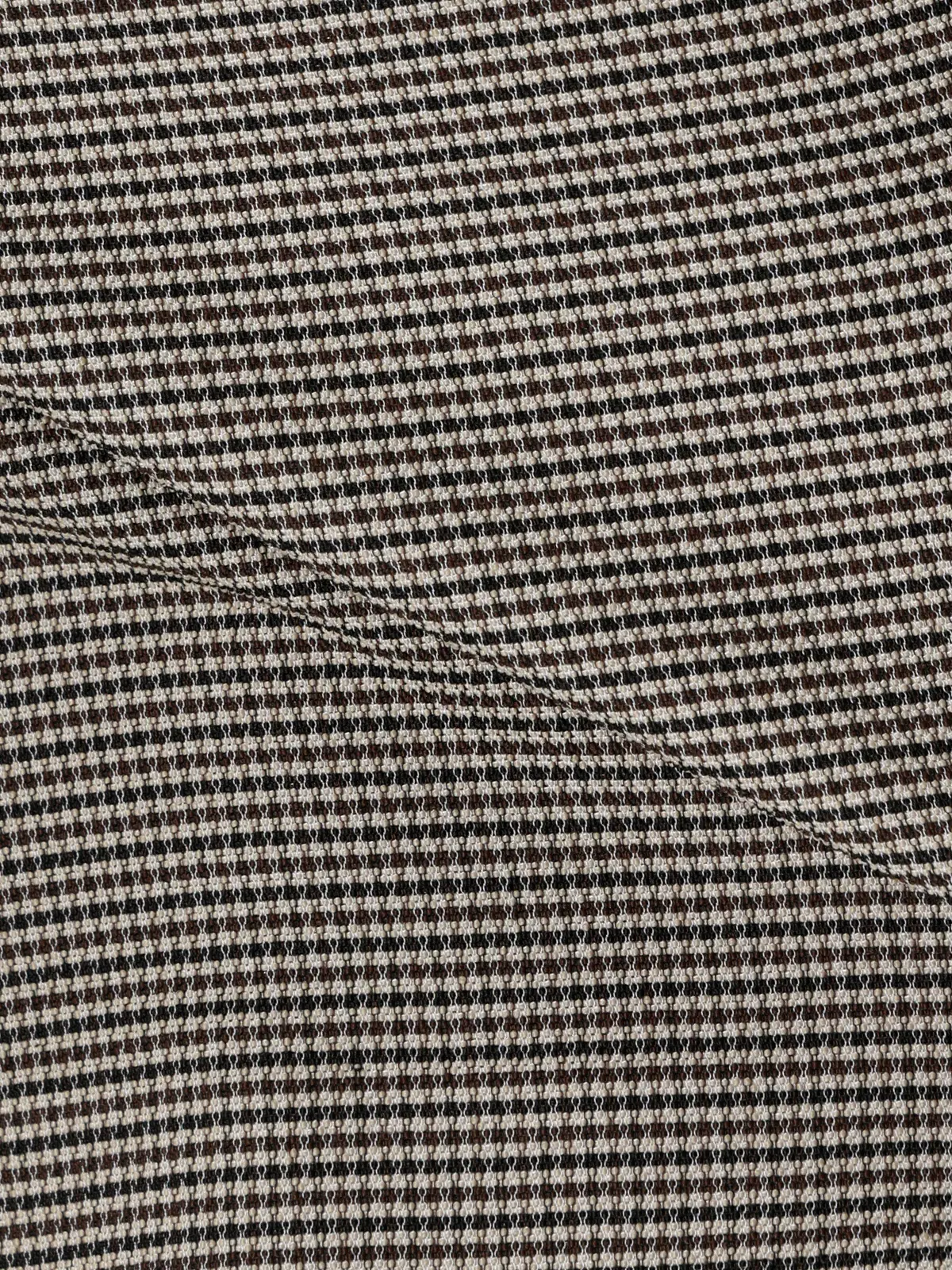 【2／23　23:59までWEB先行販売中】CIS.／タックテーパードパンツ／ハウンドトゥース ベージュ 34(5号）