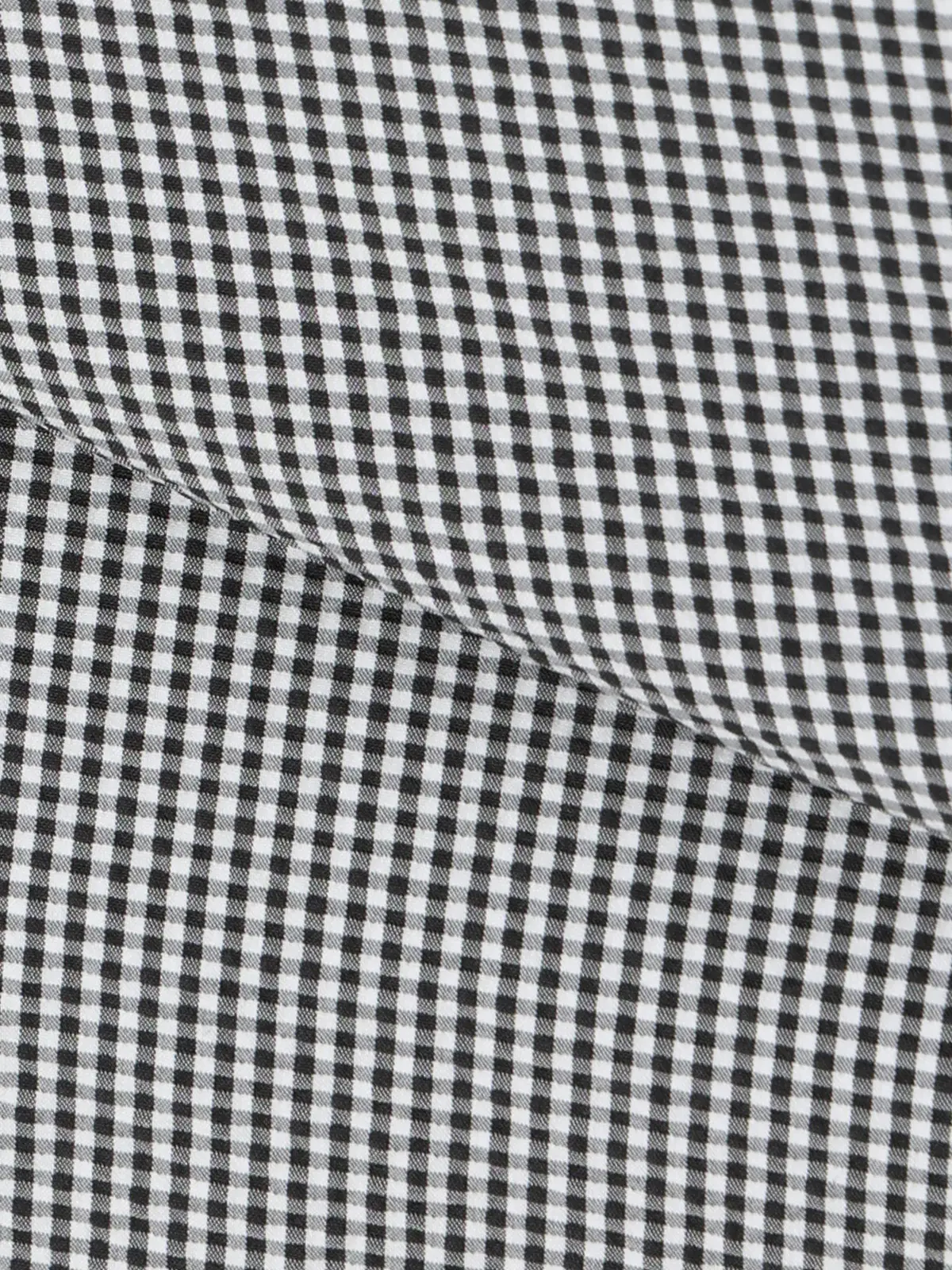 【2／23　23:59までWEB先行販売中】CIS.／ストレートパンツ／ギンガムチェック ブラック 34(5号）