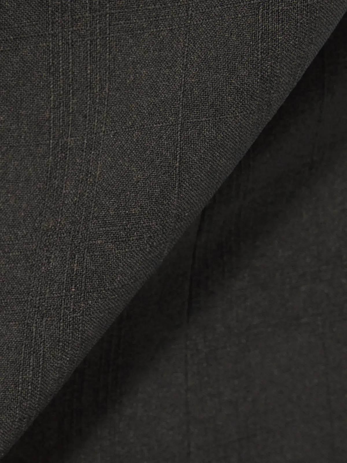 フレアスカート／ウォッシャブル／ストレッチ／ポリエステル／シャドーチェック グレー 36(7号）