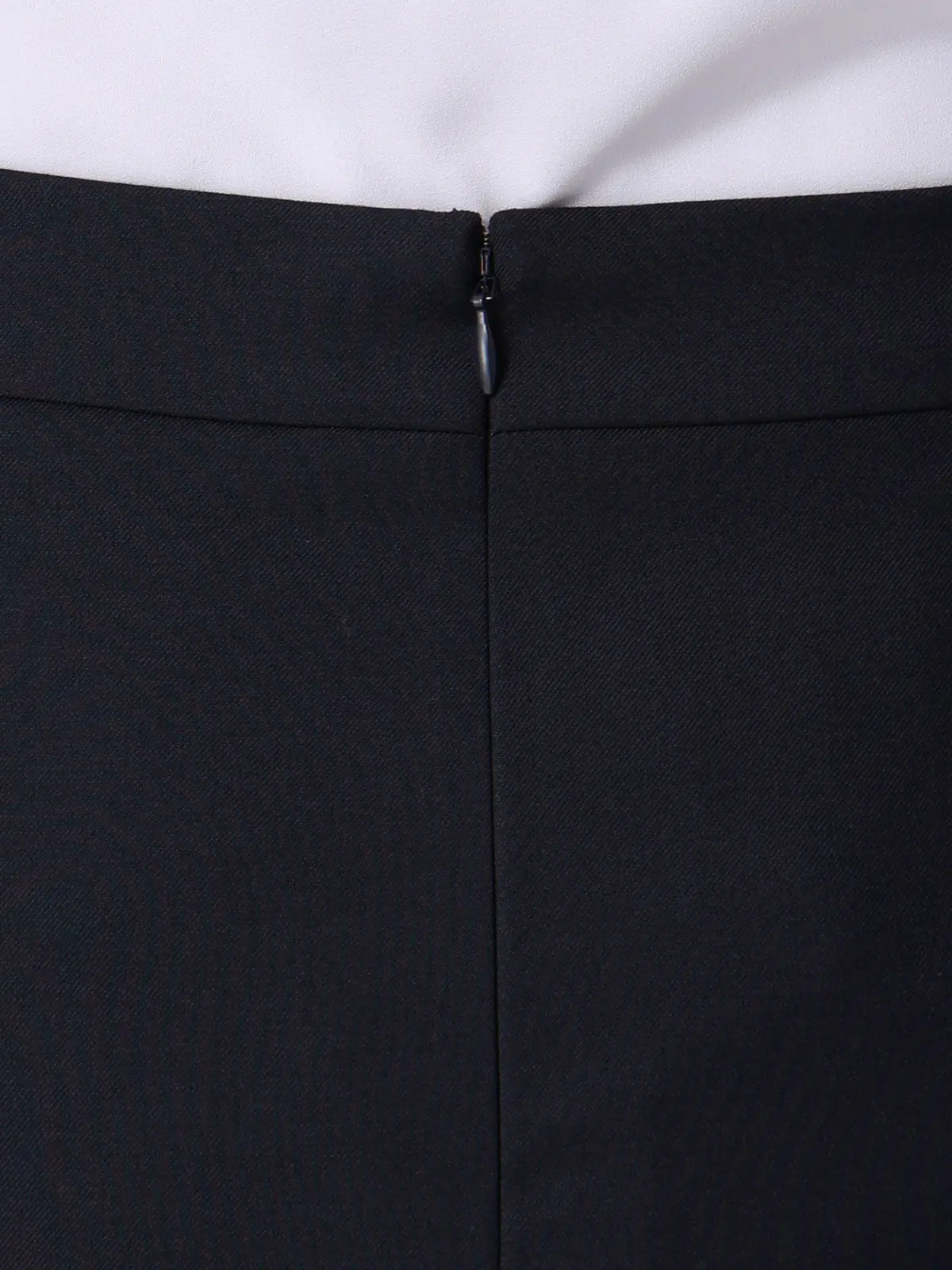 フレアスカート／ウォッシャブル／ストレッチ／ウールライクTRツイル／無地 ネイビー 36(7号）