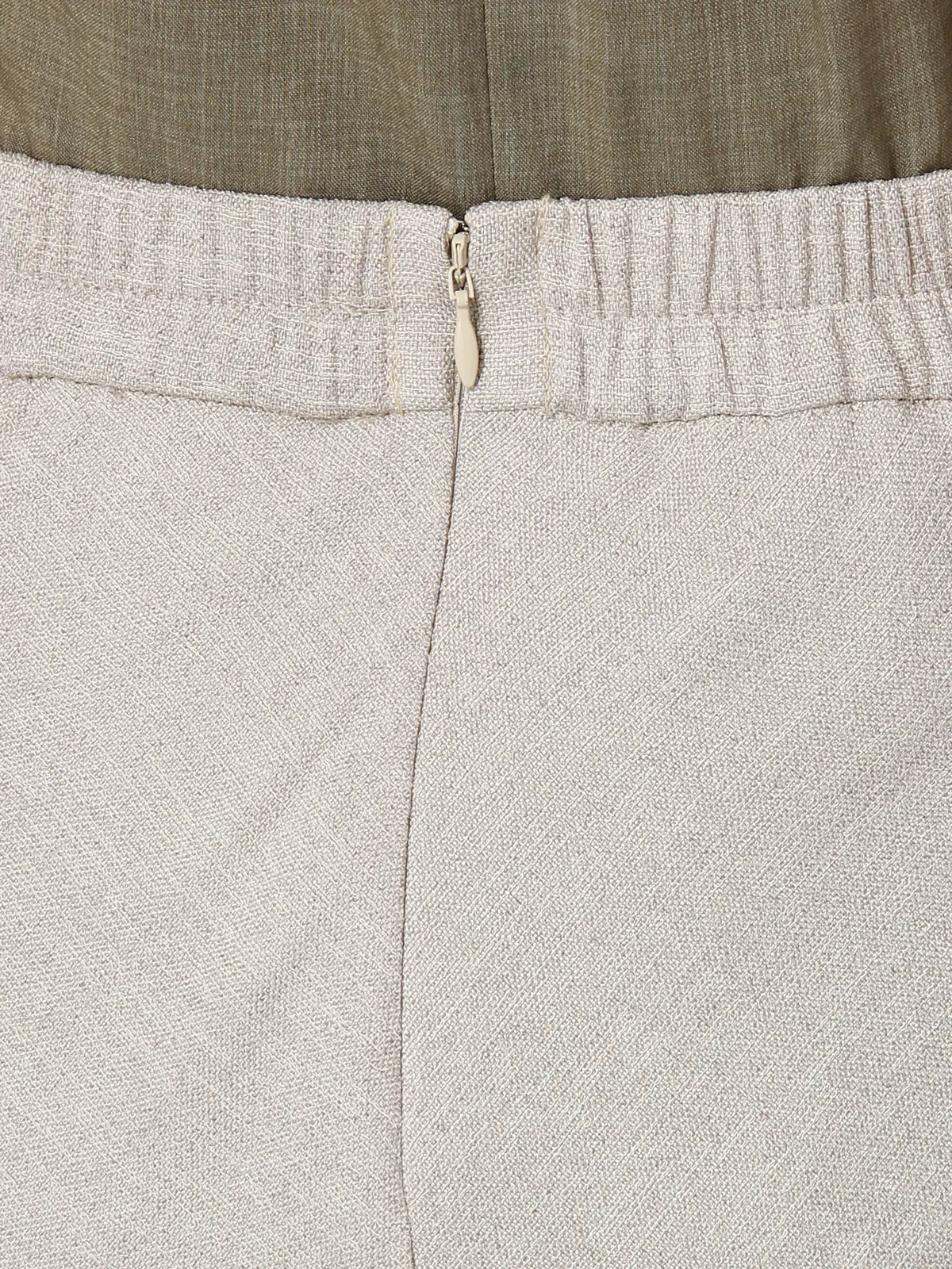 【訳アリ商品】フレアスカート/ウォッシャブル/抗菌/防臭/スラブオックスストレッチ/無地 ベージュ 38(9号)