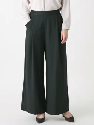 通年／タックワイドパンツ