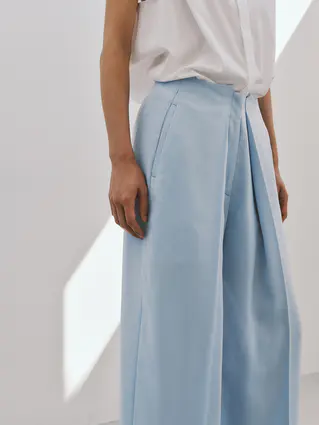 CIS．／タックワイドパンツ