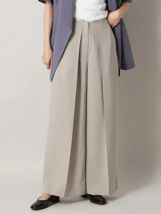 CIS．／タックワイドパンツ