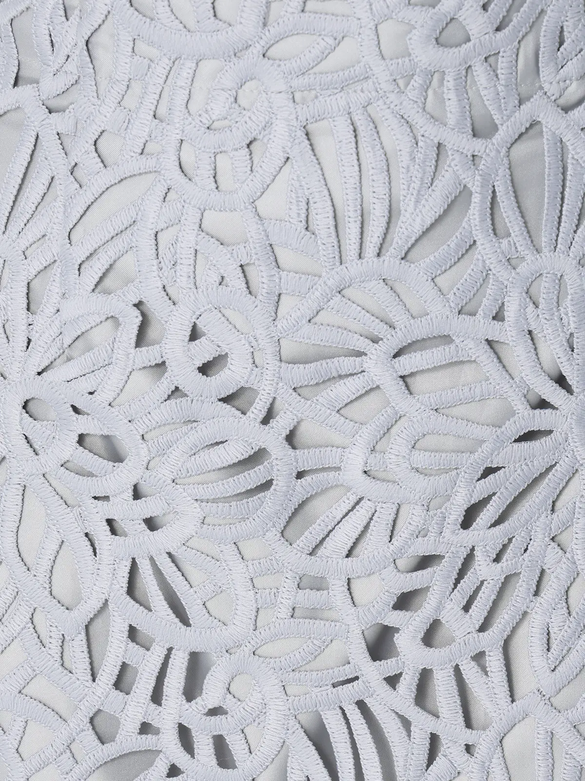 フラワーレースタイトスカート／ハンドウォッシュ／ポリエステル／anysy サックス 38(9号）