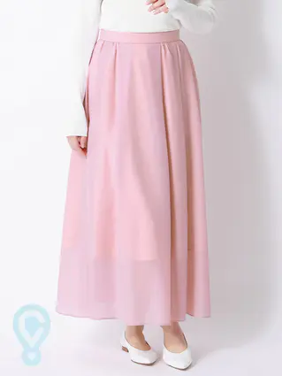 春夏／シアーフレアスカート