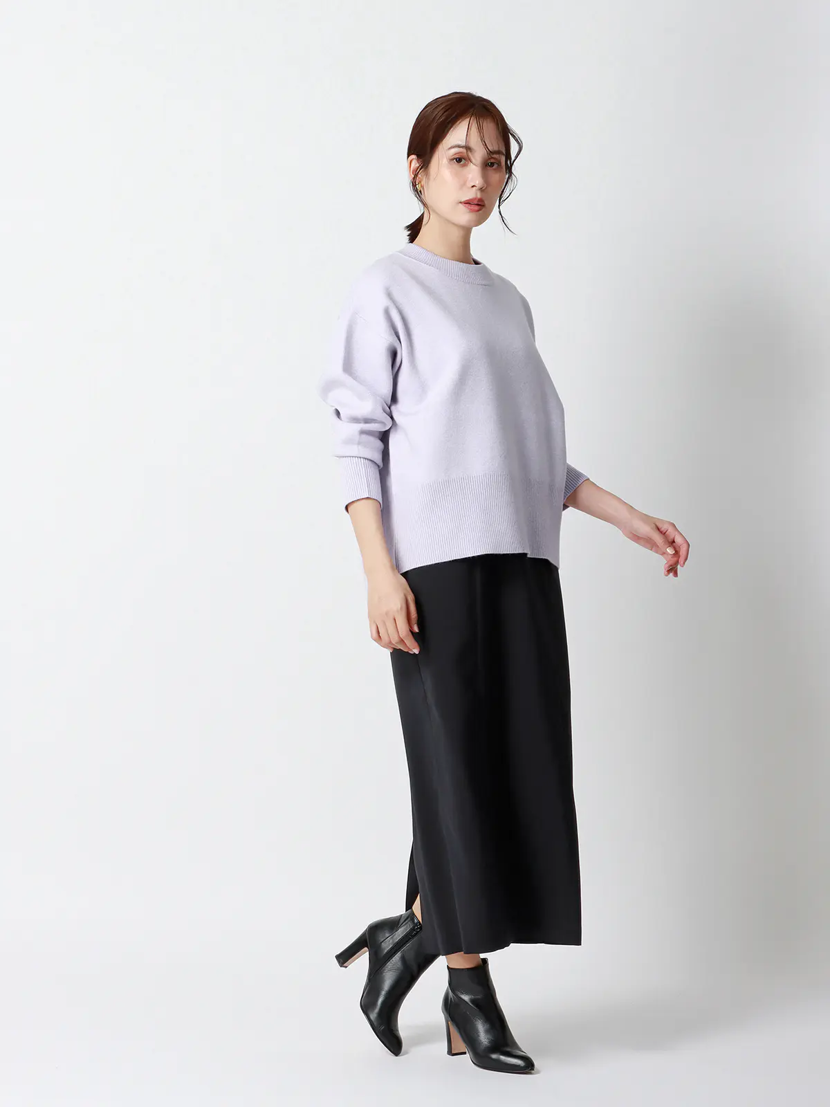 2WAYワンピース／ノースリーブ／ウォッシャブル／ストレッチ／撥水／UVカット／BIYORI UP ネイビー 38(9号）