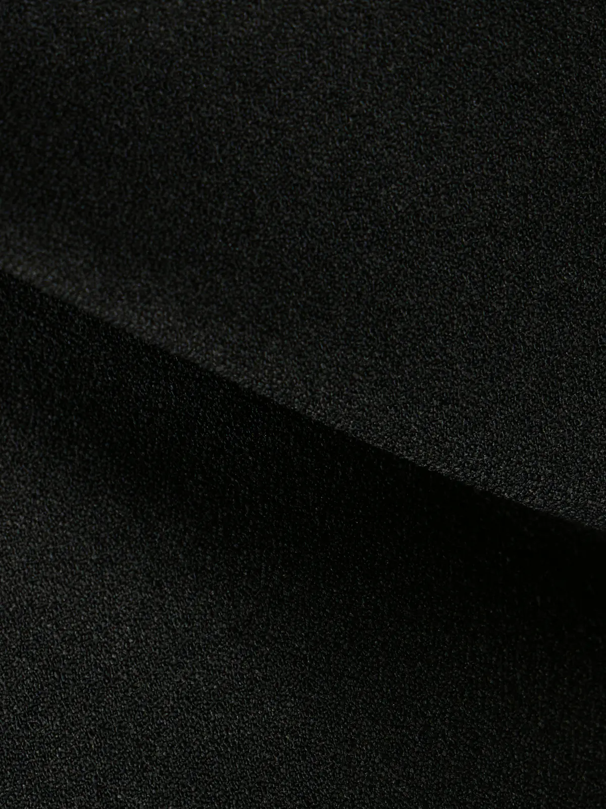 CHANTOWA/コンビネゾン/ウォッシャブル/ストレッチ/クラッシージョーゼット/無地 ブラック 38(9号)