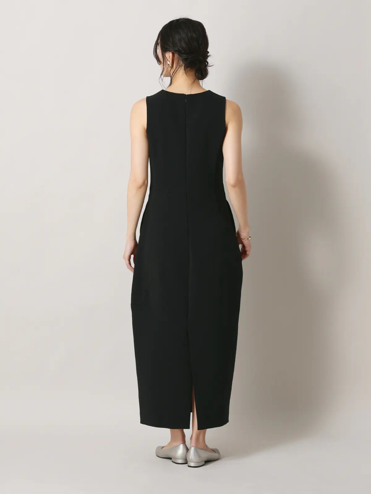 【2／23　23:59までWEB先行販売中】CIS．／アシンメトリックドレス ブラック 34(5号）