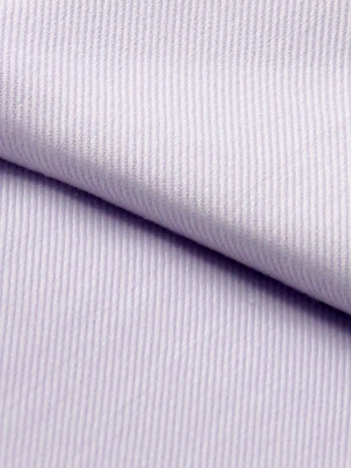 ワイシャツ／長袖／ノンアイロン／形態安定／ボタンダウンカラー／織柄／BASIC／ドレスシャツ パープル 首周り:37cm,裄丈:80cm