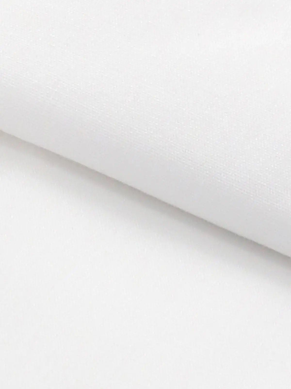 ワイシャツ/長袖/ノンアイロン/形態安定/ワイドカラー/無地/BASIC/ドレスシャツ ホワイト 首周り:37cm,裄丈:80cm