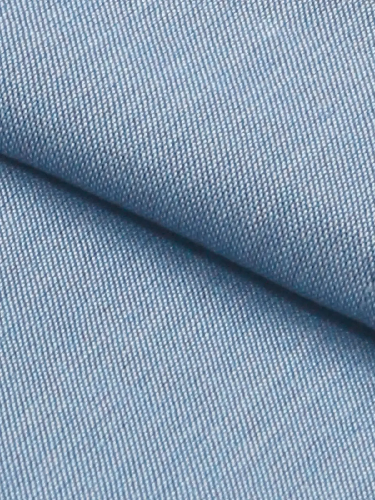 ワイシャツ/長袖/レギュラーカラー/ノンアイロン/形態安定/無地/BASIC/ドレスシャツ サックス 首周り:37cm,裄丈:80cm