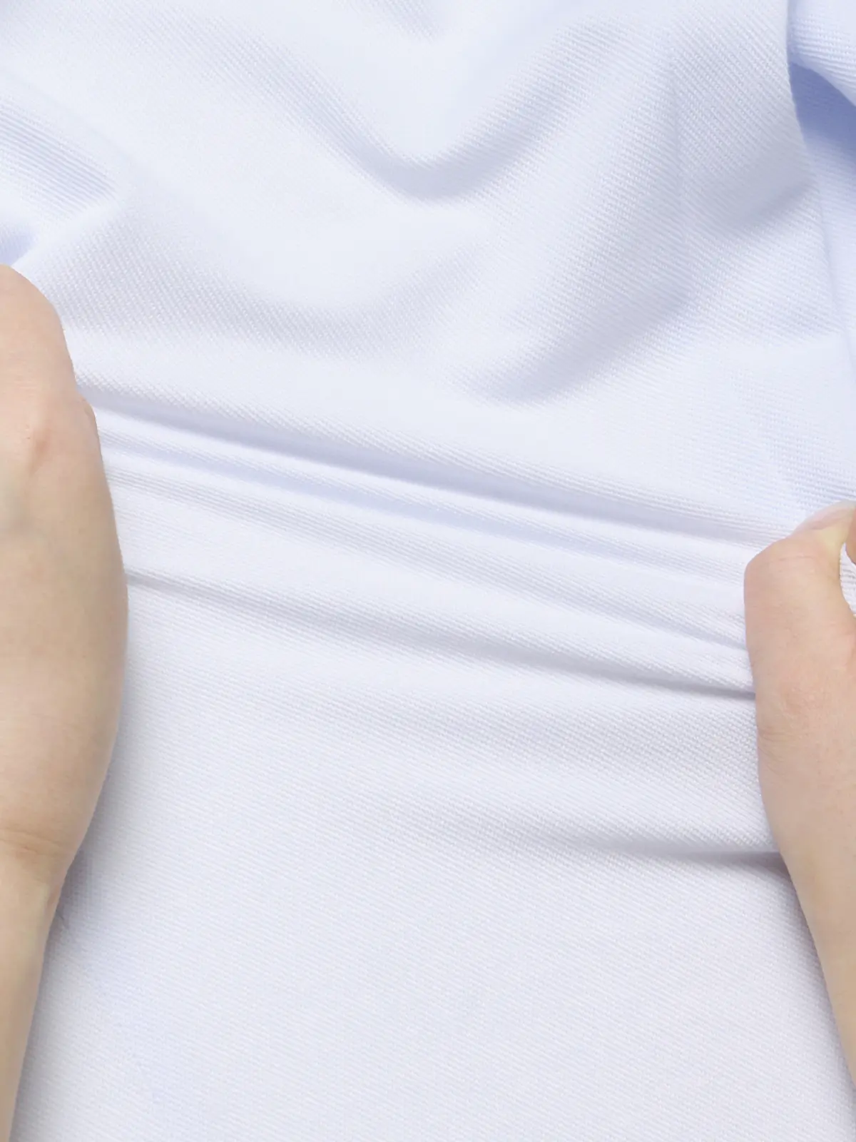 "超"伸びる涼しい最高シャツ/ワイシャツ/ノンアイロンジャージー/ワイドカラー/FIT/ドレスシャツ サックス 首周り:37cm,裄丈:80cm