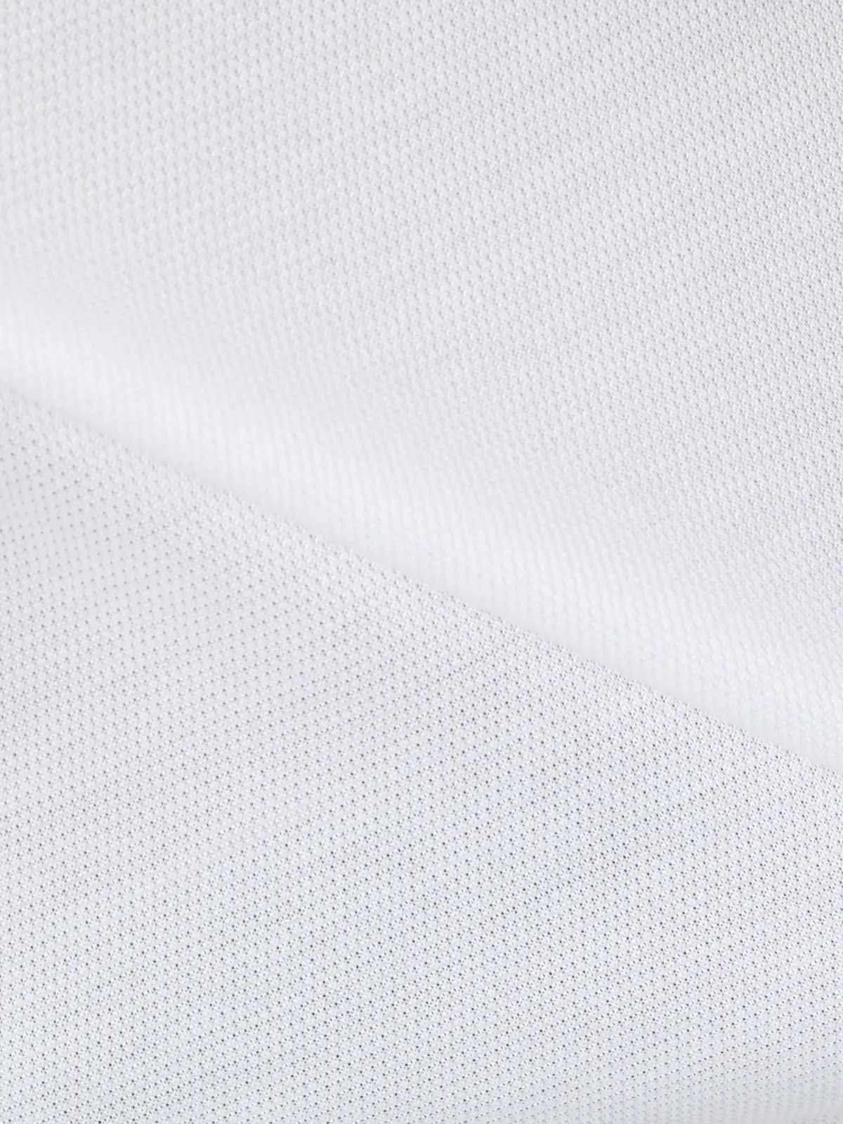 "超"伸びる涼しい最高シャツ／ワイシャツ／ノンアイロンジャージー／ボタンダウンカラー／FIT／ドレスシャツ ホワイト 首周り:37cm,裄丈:80cm