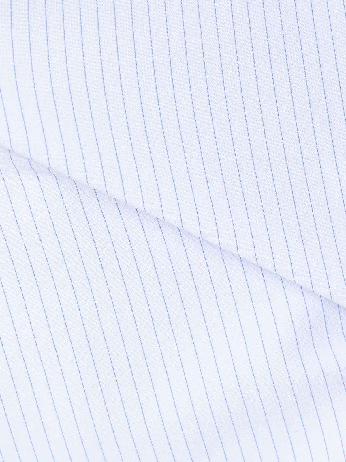 ▽冷たいシャツ／ワイシャツ／ノンアイロンジャージー／ボタンダウンカラー／FIT／ドレスシャツ ブルー 首周り:37cm,裄丈:80cm