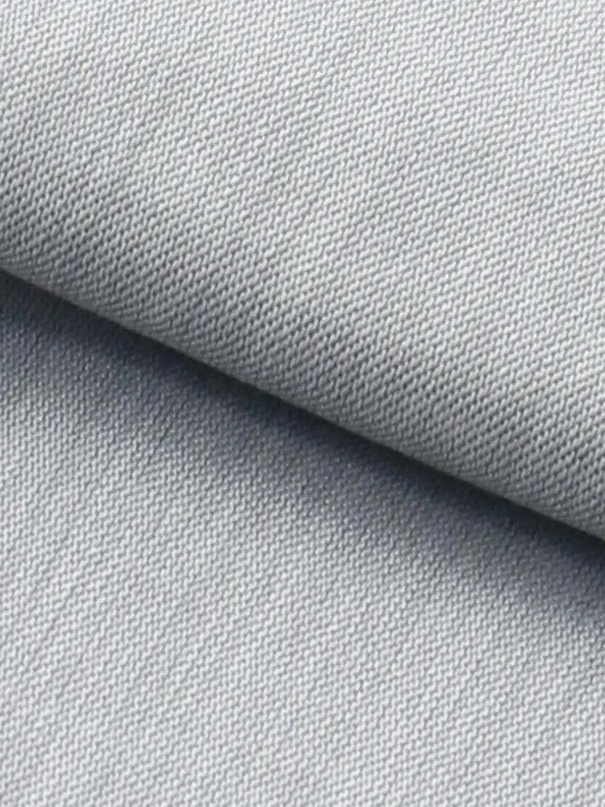 ワイシャツ／長袖／ノンアイロン／ワイドカラー／無地／BASIC／ドレスシャツ ライトグレー 首周り:37cm,裄丈:80cm