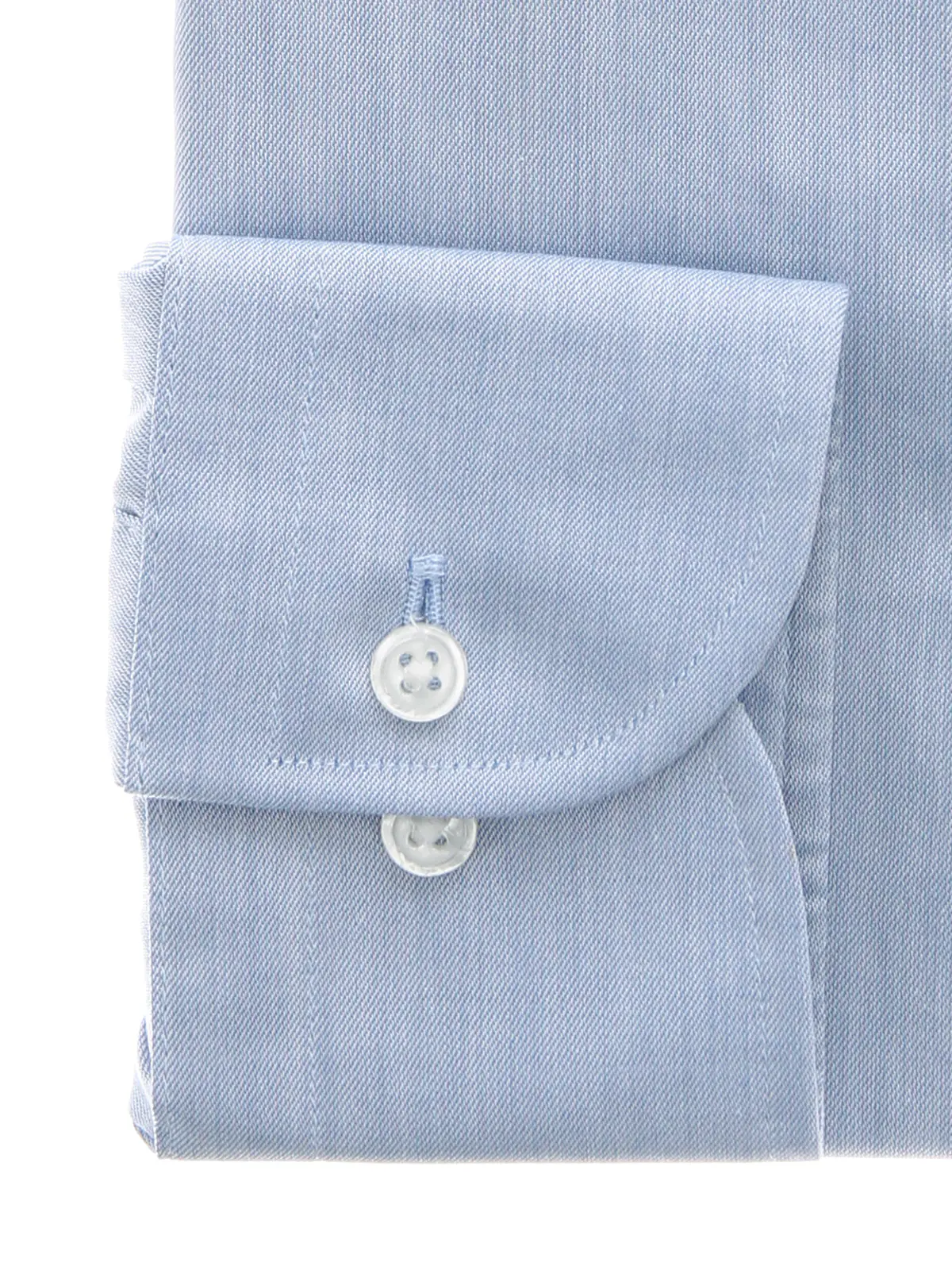 ワイシャツ/長袖/ノンアイロン/ワイドカラー/無地/BASIC/ドレスシャツ ブルー 首周り:37cm,裄丈:80cm