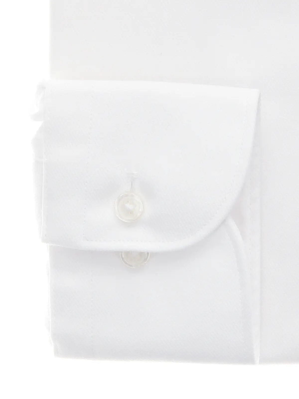 ワイシャツ/長袖/ノンアイロン/形態安定/ホリゾンタルカラー/織柄/BASIC/ドレスシャツ ホワイト 首周り:37cm,裄丈:80cm